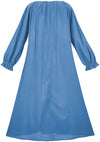 Renée Maxi Chemise Limited Edition Aegean Blue